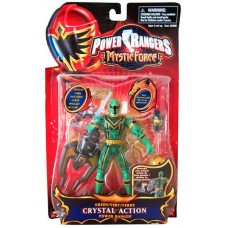 Power Rangers Mystic Force Green Crystal Action Power Ranger Action Figure   788913